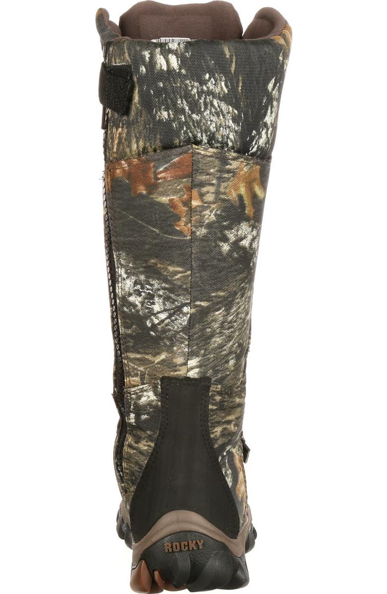 Rocky Waterproof Snake Boot, Alternate, color, Mossy Oak Break Up