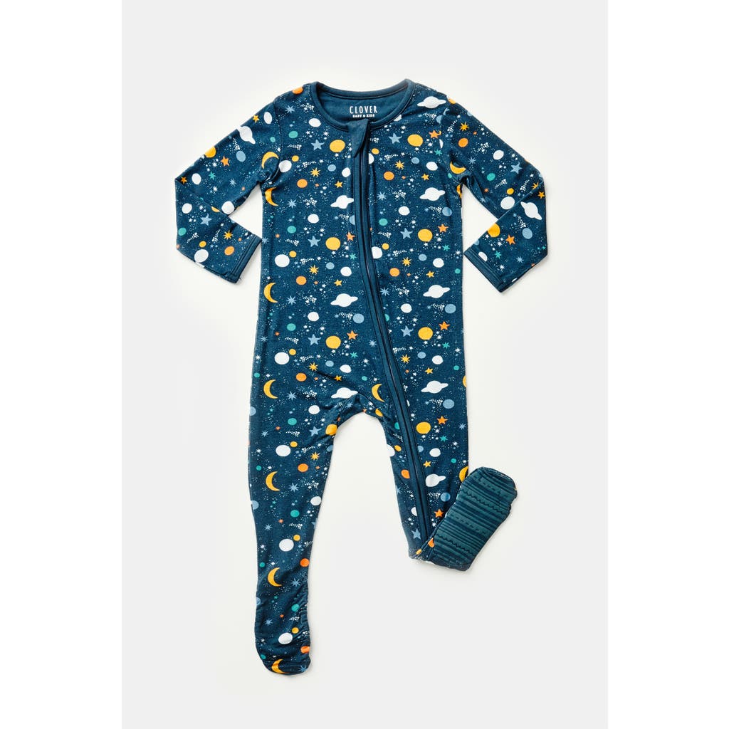 Clover Baby & Kids Soft & Stretchy Zipper Footie