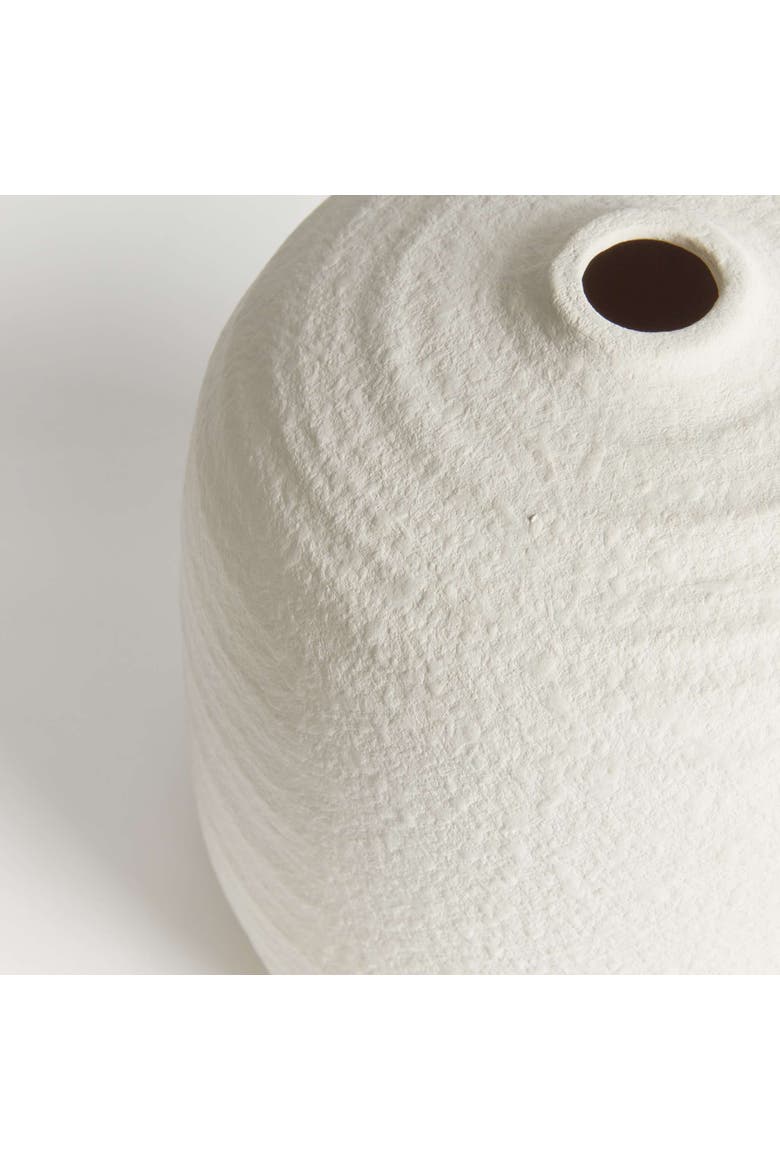 Lemore Vase, Alternate, color, White