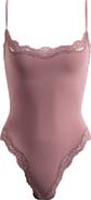SKIMS Fits Everybody Lace Cami Bodysuit