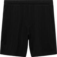 MANGO Structured Knit Shorts