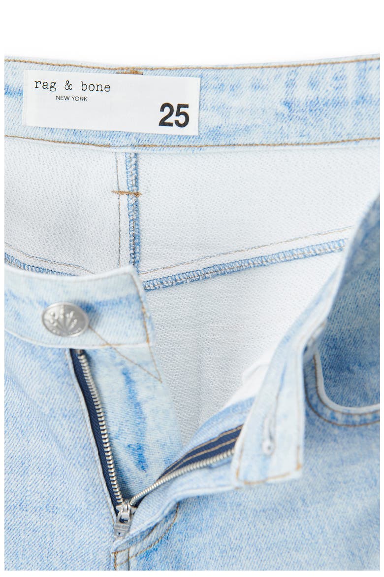 Cam Mid Rise Wide Leg Cotton Terry Sweatpant Jeans, Alternate, color, ARIA