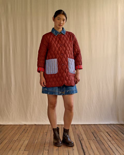 Royal Match  Quilted Jacket
