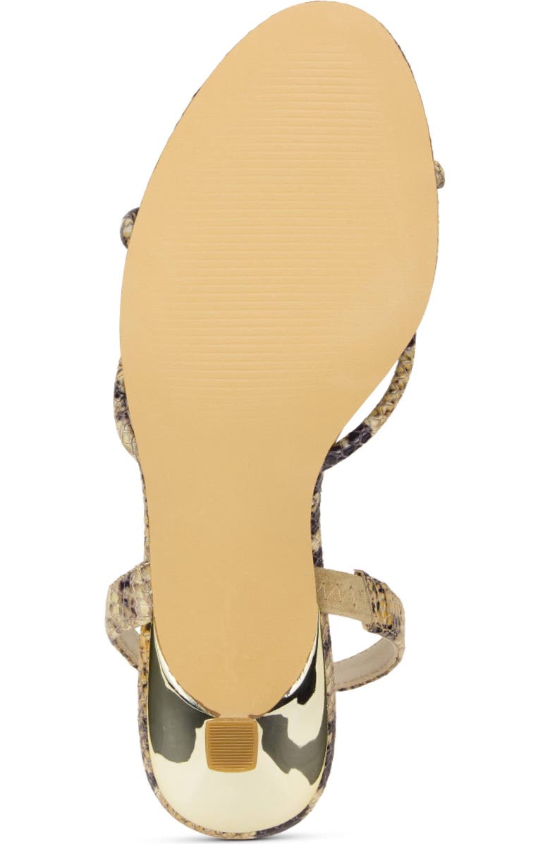 Yosi Samra Kaia Slingback Kitten Heel Sandal, Alternate, color, Python