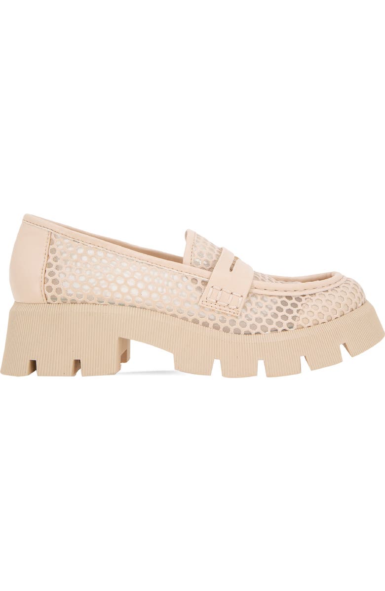 BCBGeneration Rama Platform Penny Loafer, Alternate, color, Frappe-Beige