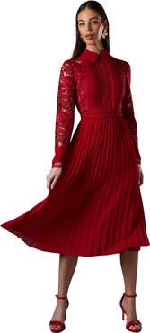 Coast Long Sleeve Midi Shirt Dress