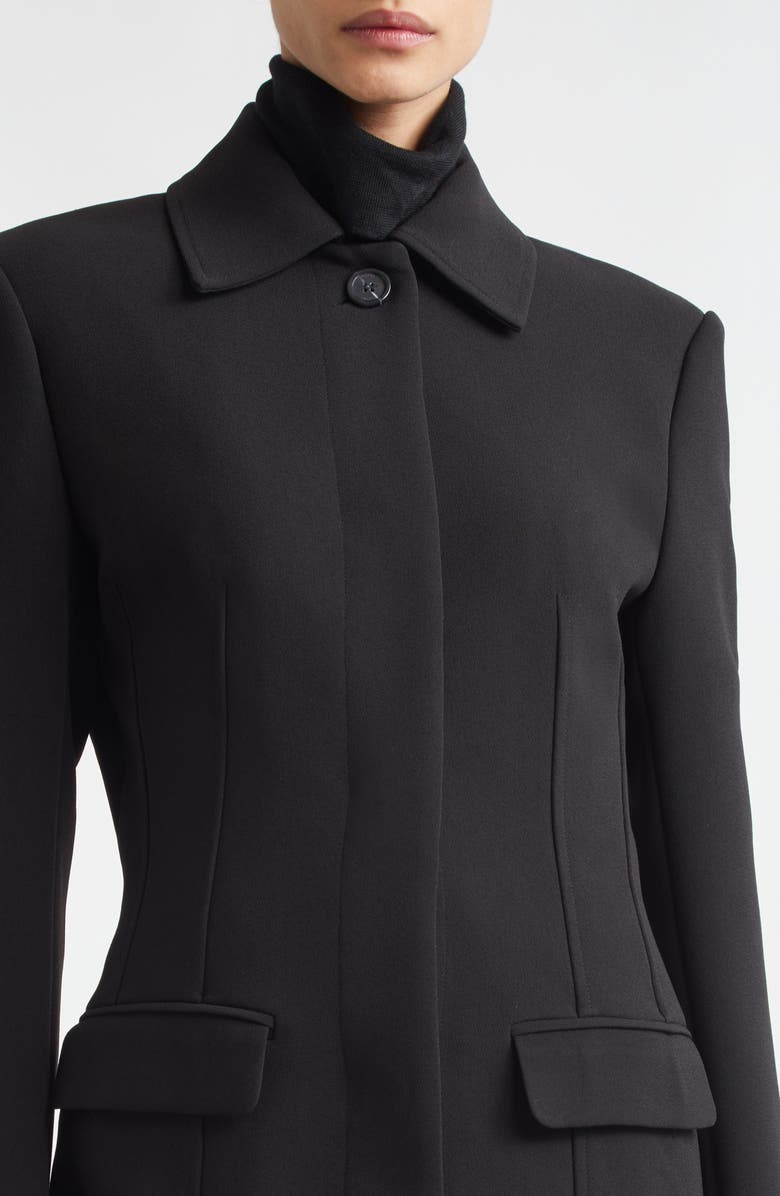 TOTEME Cinched Pocket Jacket, Alternate, color, Black