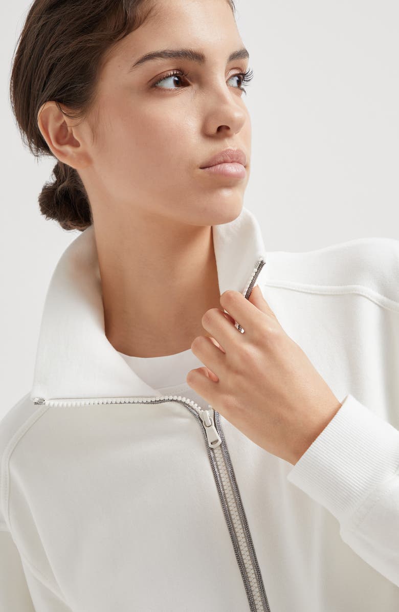 Brunello Cucinelli Cotton French terry sweatshirt, Alternate, color, 