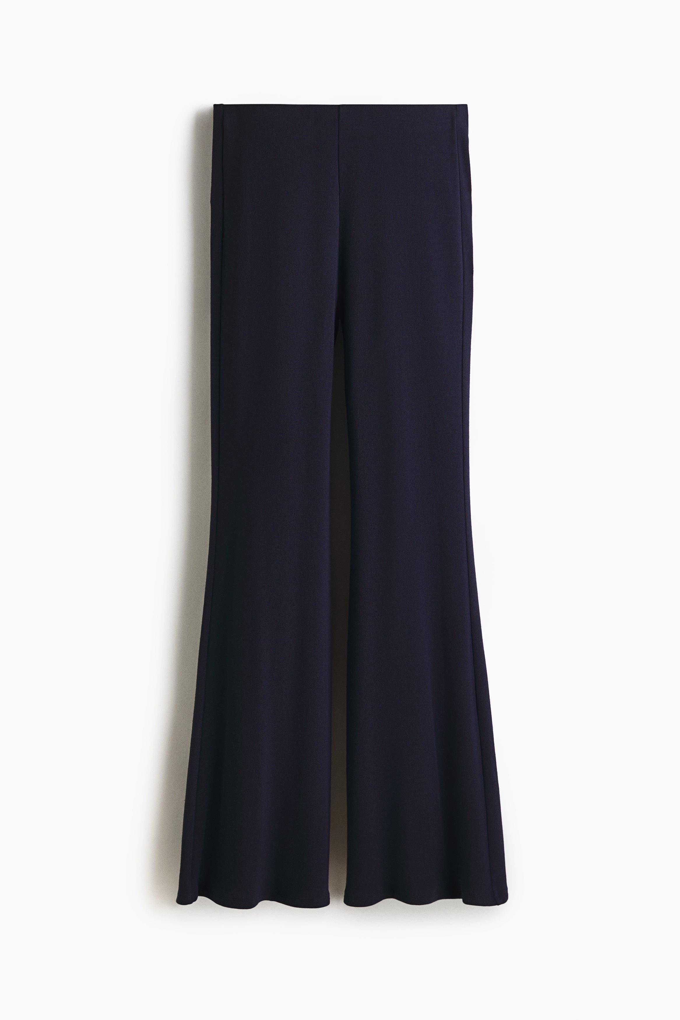 Flared Fine-knit Trousers - image 5