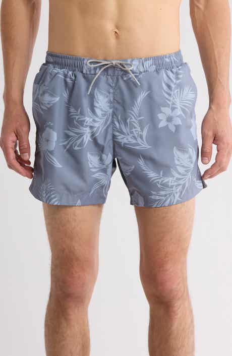 BOSS Reeve Tropical Floral Swim Trunks