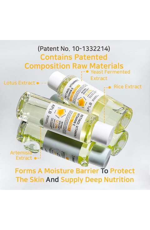 Retinol Vitamin C Vitamin E Facial Toner
