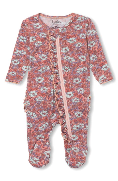 Hatley Footed Coverall - Cream Painted Fairisle Hatley Footed Coverall - Cream Painted Fairisle