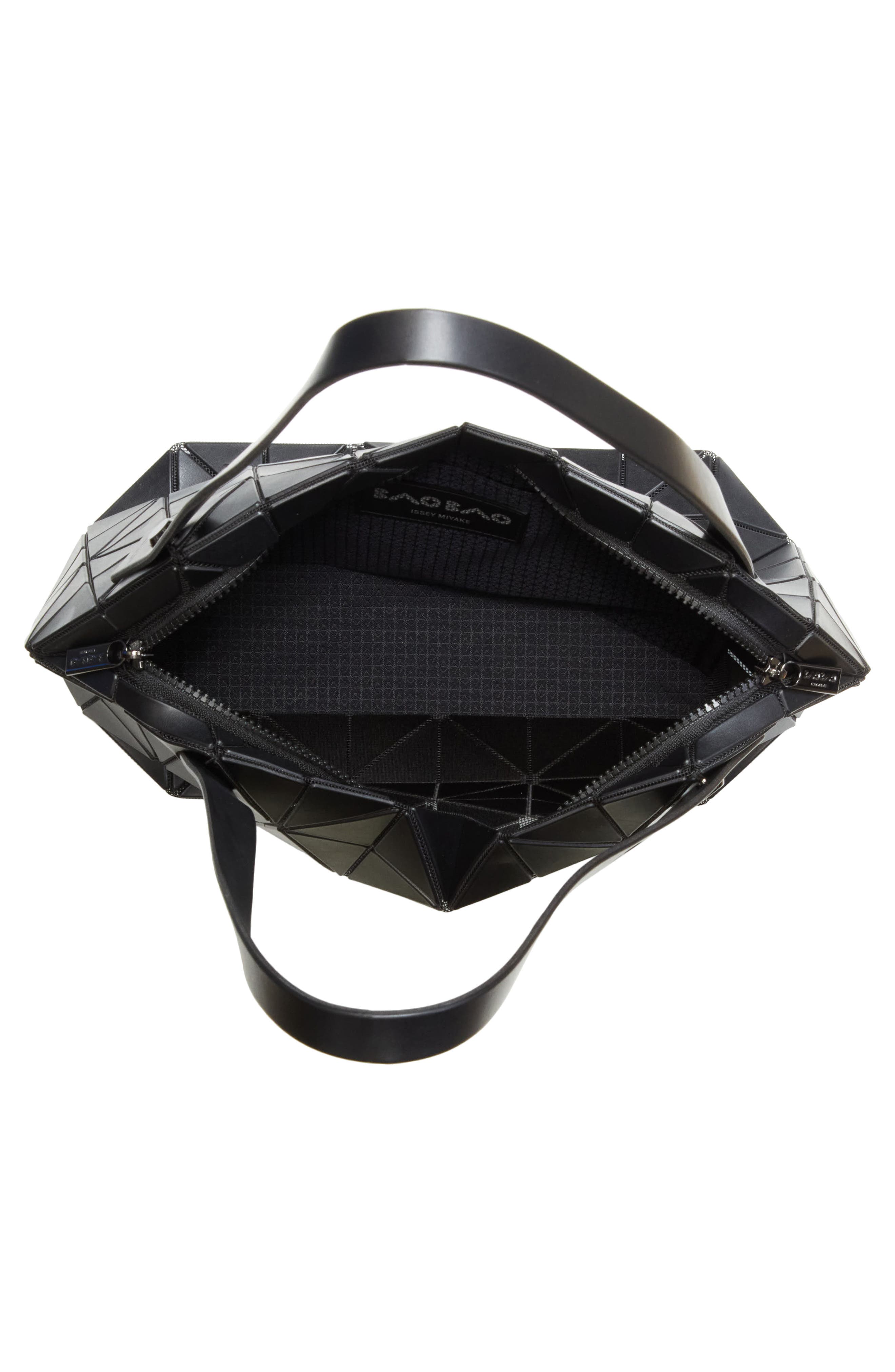 Bao Bao Issey Miyake Boston Top Handle Bag, Alternate, color, Matte Black