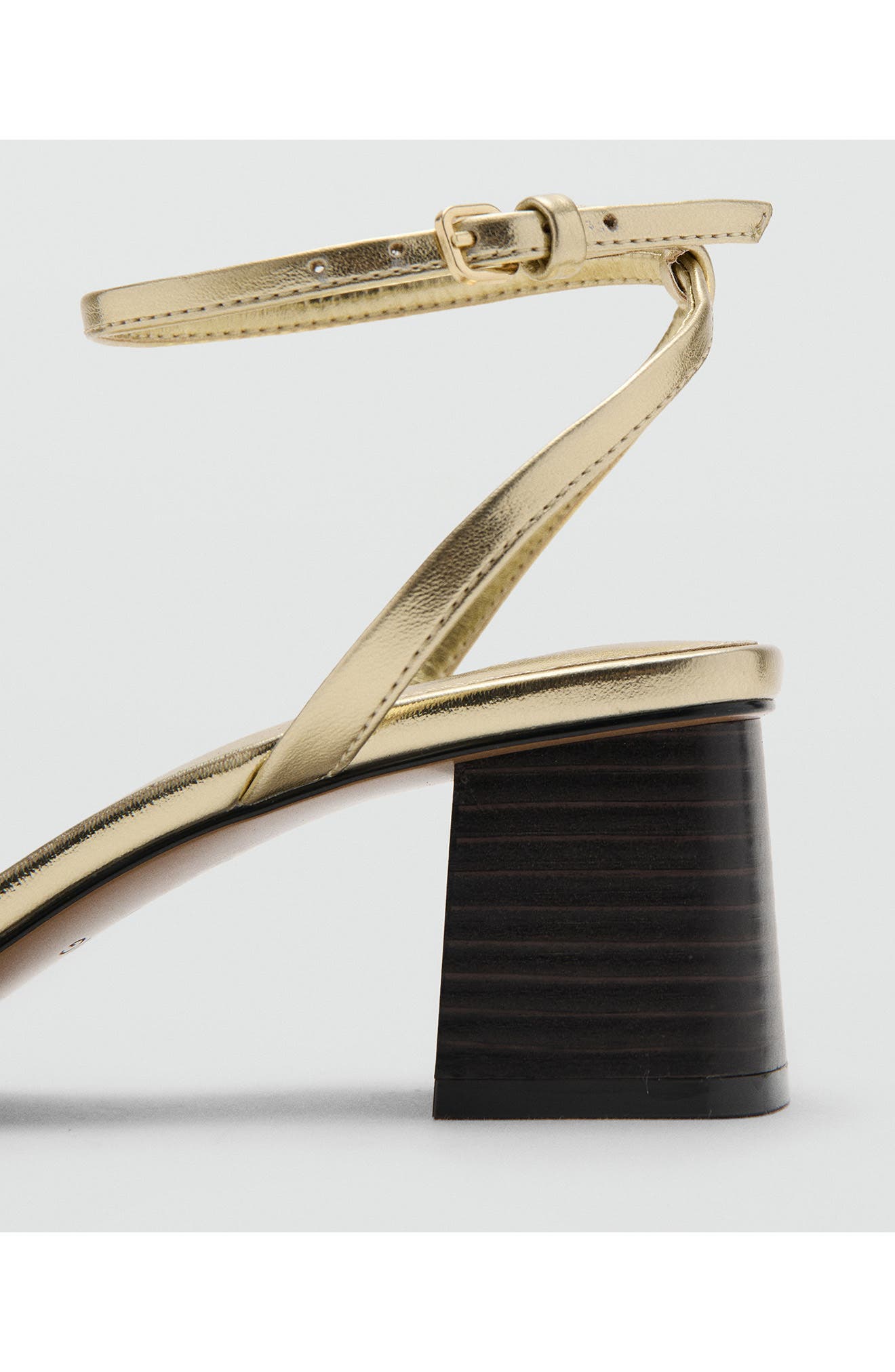 Ankle Strap Sandal, Alternate, color, GOLD