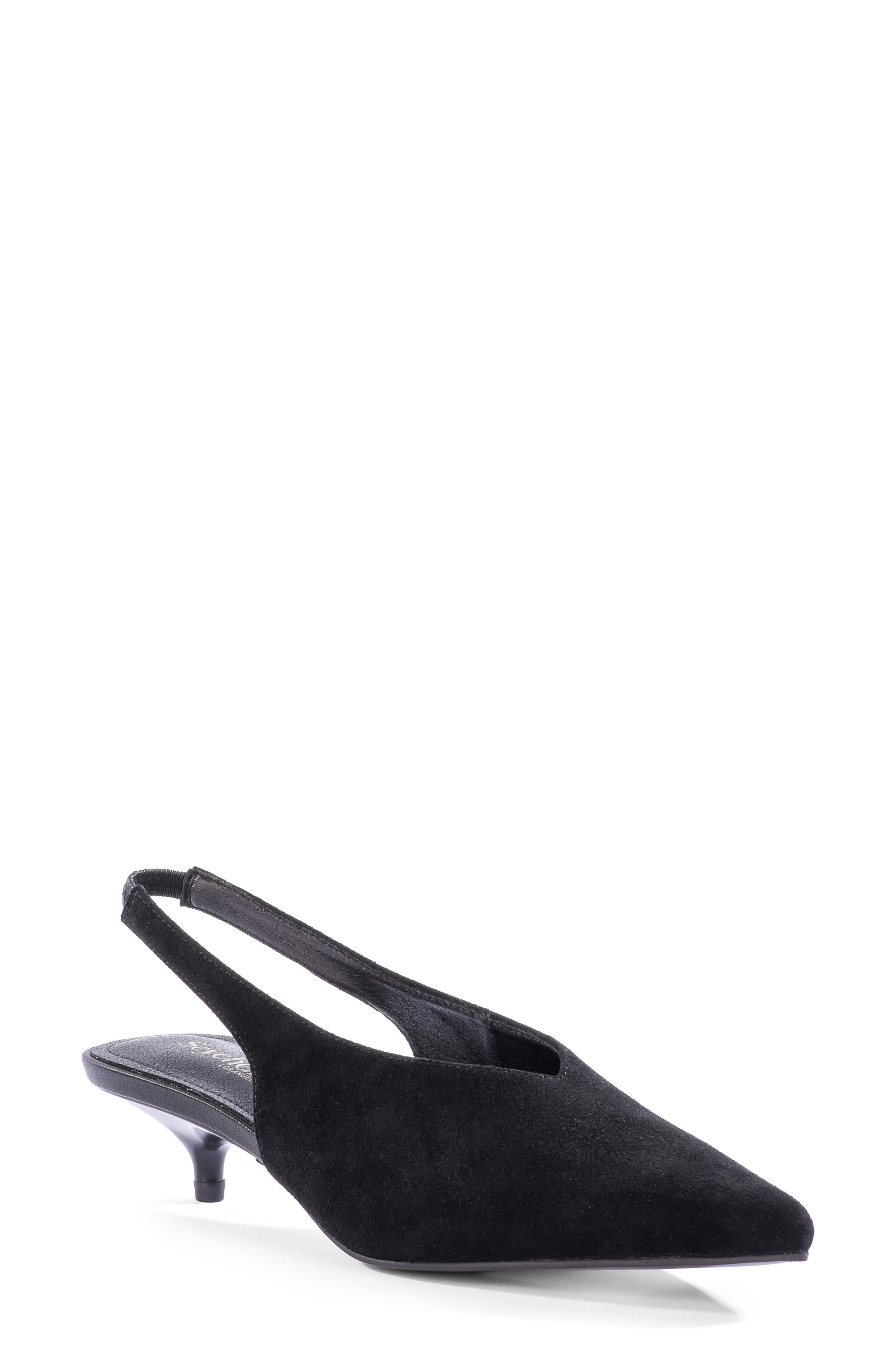 All Day Long Slingback Pump, Main, color, BLACK