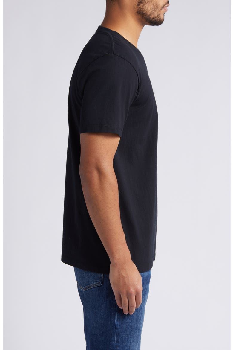 Logo Graphic T-Shirt, Alternate, color, BLACK