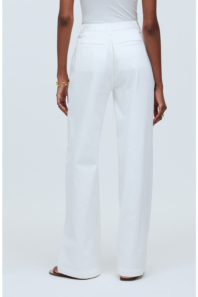 The Harlow High Waist Wide Leg Jeans, Alternate, color, TILE WHITE
