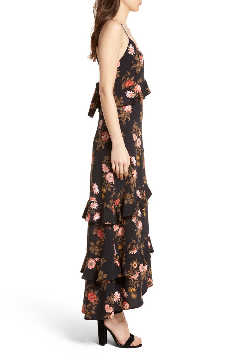 All in Favor Tiered Maxi Dress, Alternate, color, 