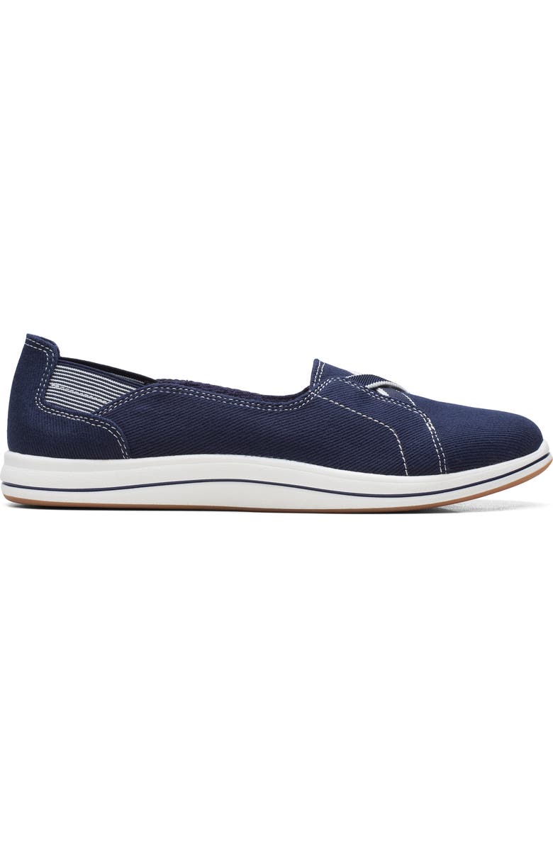 Clarks<sup>®</sup> Breeze Skip Slip-On Sneaker - Wide Width Available, Alternate, color,
