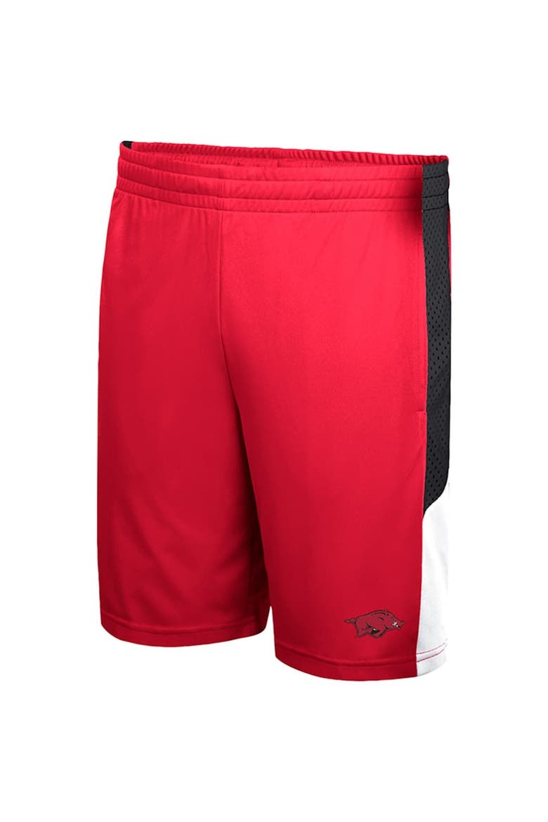 Men's Colosseum Cardinal Arkansas Razorbacks Very Thorough Shorts, Alternate, color, Cardinal