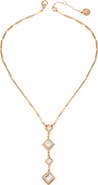Vince Camuto Geometric Crystal Pendant Necklace