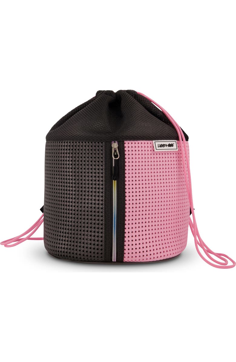 Light+Nine Kids' Rainbow Sophy Drawstring Bag, Main, color,