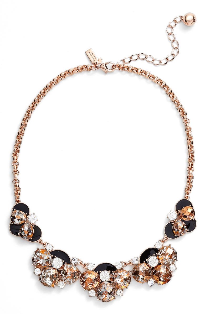 Kate Spade New York 'fame & flowers' necklace, Main, color, 