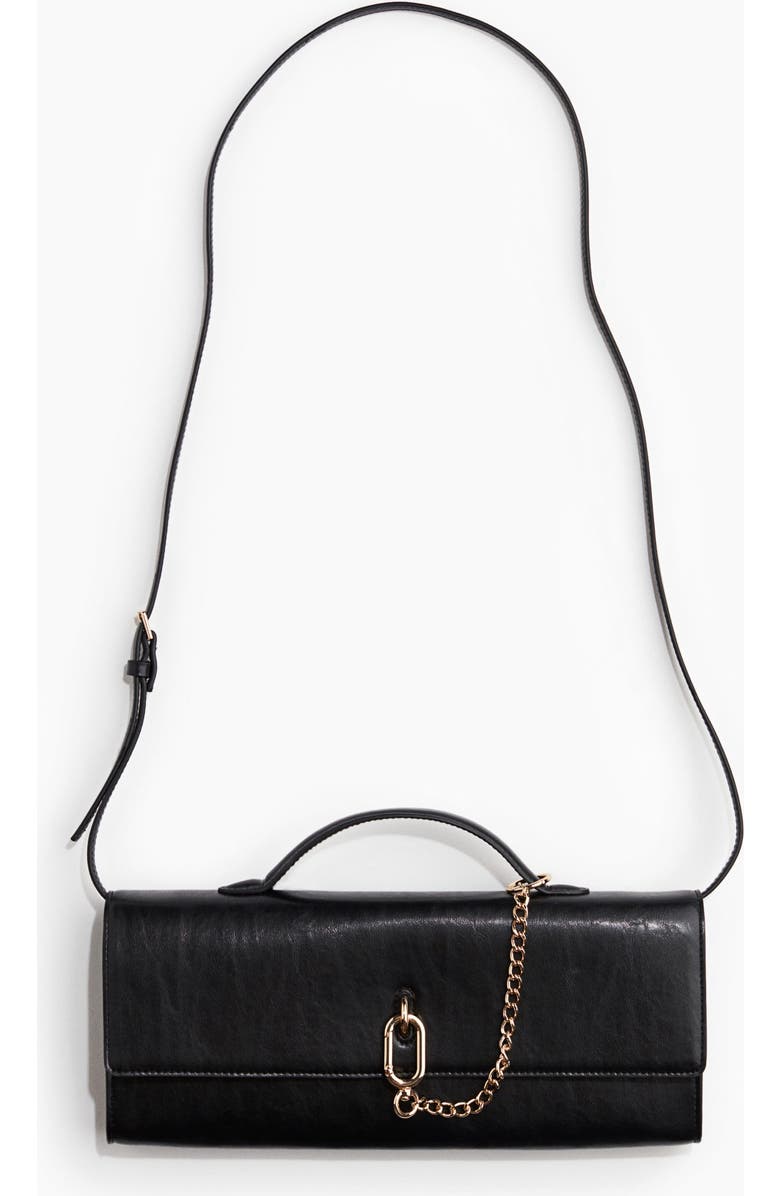 H&M Crossbody Bag, Main, color, Black