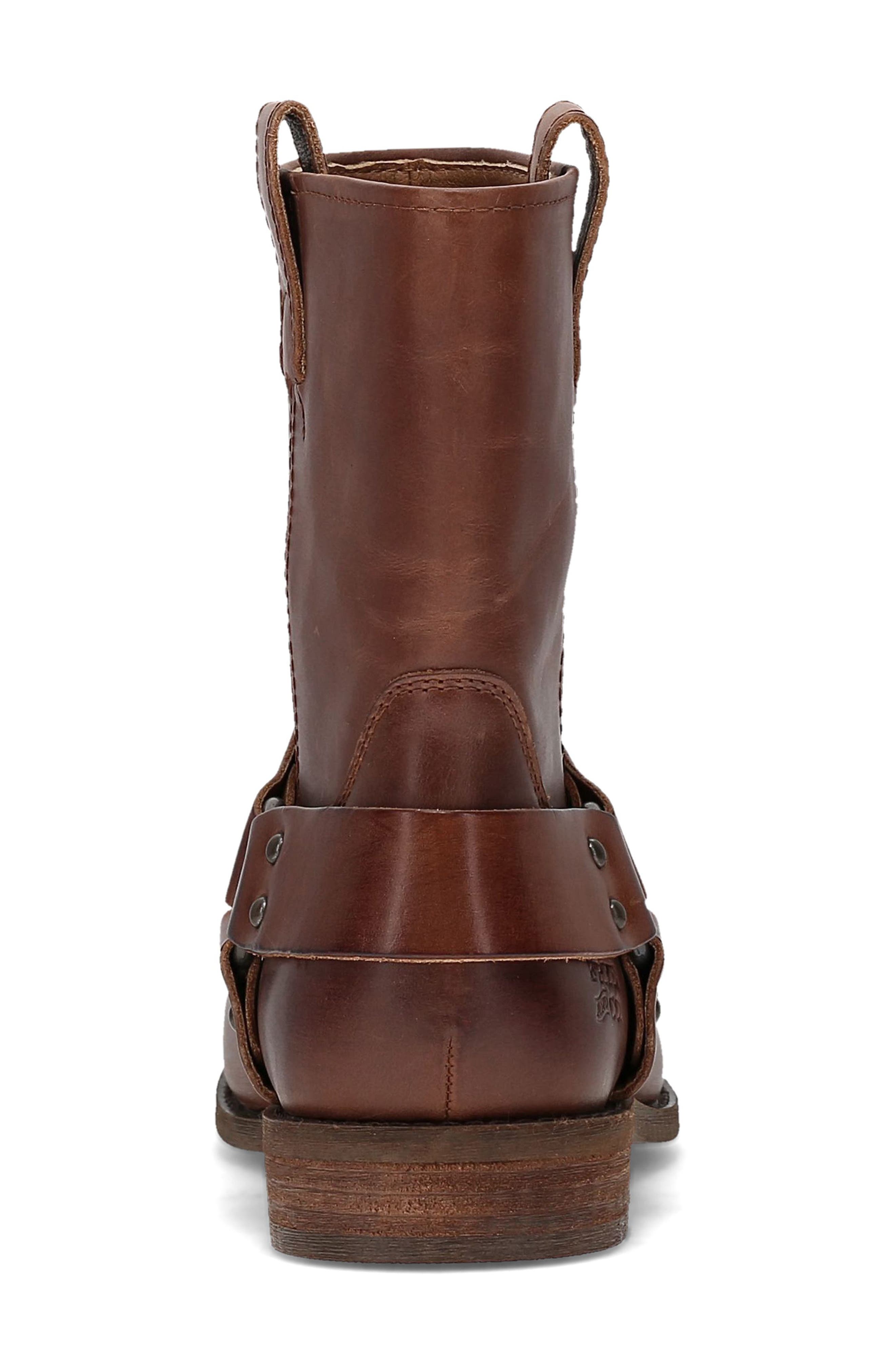 Roger Engineer Leather Boot, Alternate, color, WHISKEY