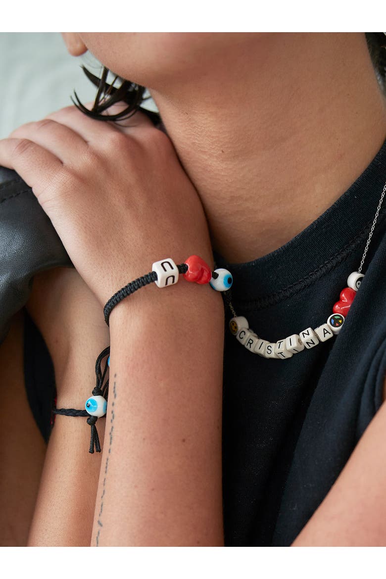 Te Quiero Bracelet, Alternate, color, Black