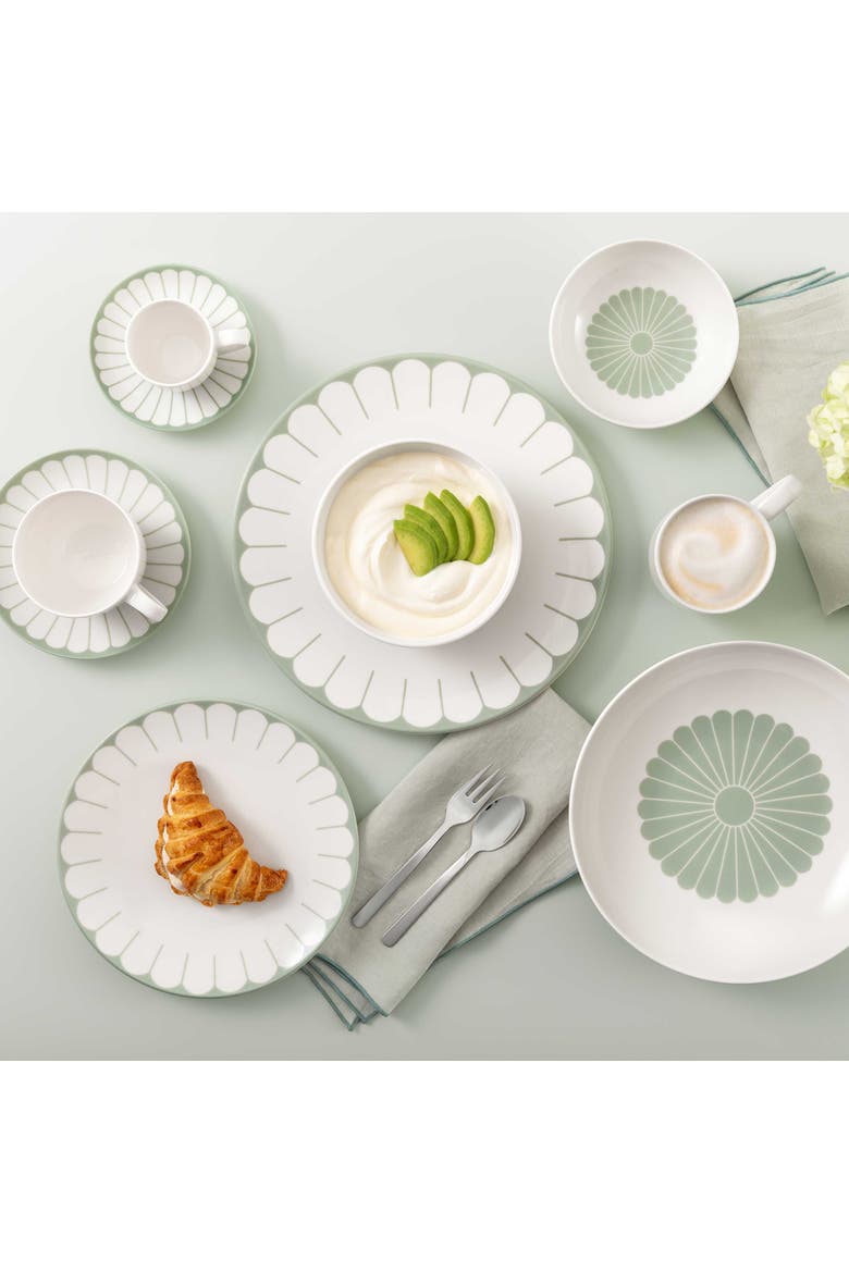 Fleur Cassis Small individual Bowl, Alternate, color, Green