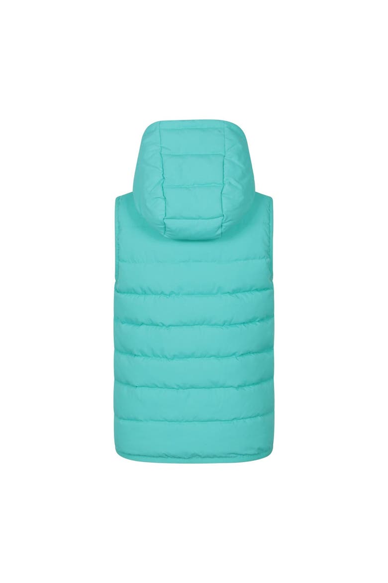 Childrens/Kids Rocko Water Resistant Hooded Sleeveless Body Warmer, Alternate, color, Blue
