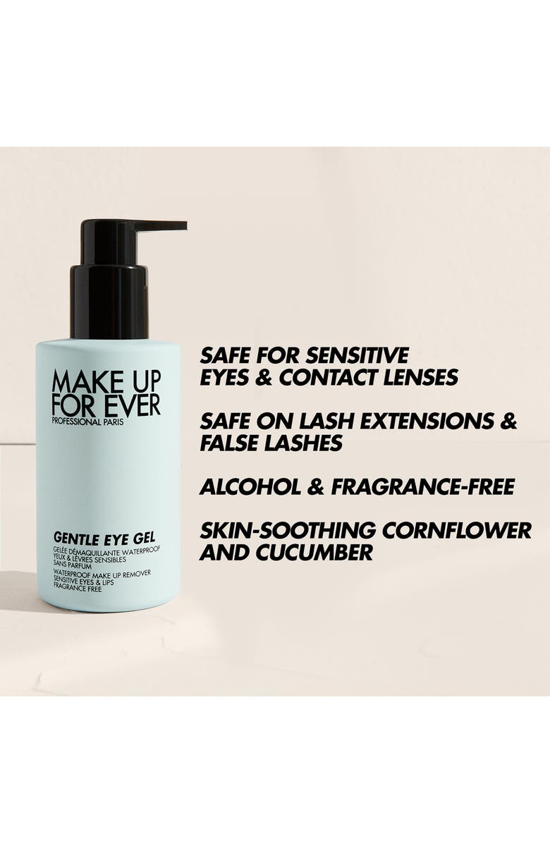 Make Up For Ever Gentle Eye Gel Waterproof Makeup Remover for Sensitive Eyes & Lips, Alternate, color,