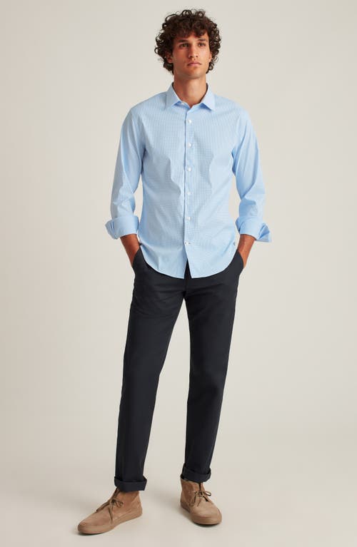 Bonobos Tech Slim Fit Gingham Check Performance Button-up Shirt