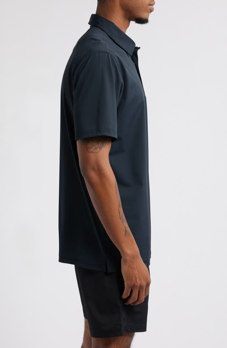 Eastside Golf Snap Placket Performance Golf Polo, Alternate, color, Black