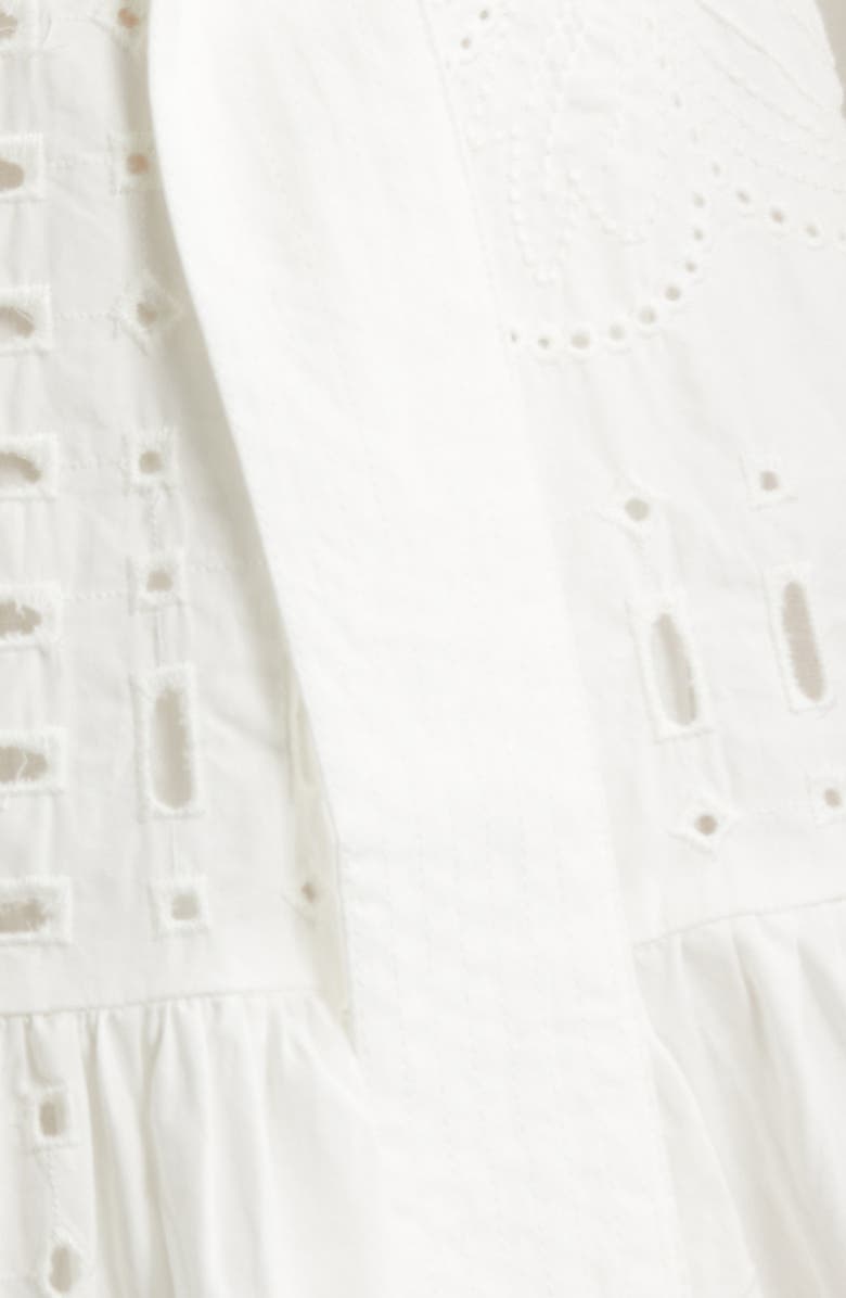 Rails Saylor Cotton Wrap Dress, Alternate, color, White