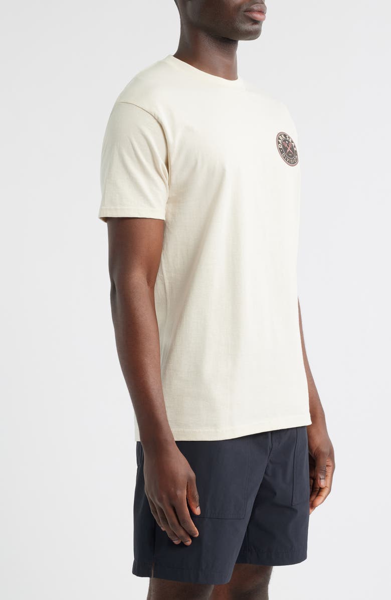 DARK SEAS Time Tellers Graphic T-Shirt, Alternate, color, Cream