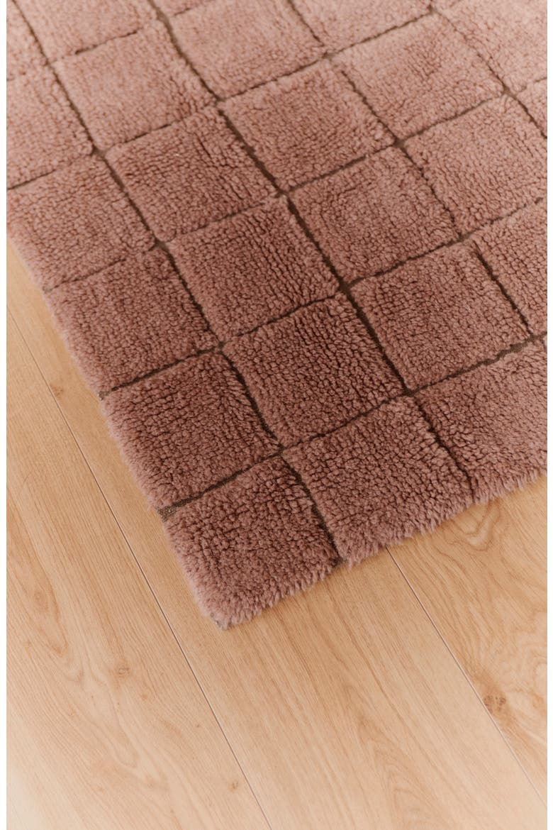 WoolableMosaic Washable Wool Rug, Alternate, color, QUARTZ