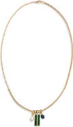 ROXANNE ASSOULIN Long Mixed Pendant Necklace