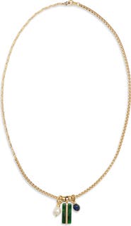 ROXANNE ASSOULIN Long Mixed Pendant Necklace
