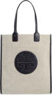 Tory Burch Ella N/S Tall Canvas Tote