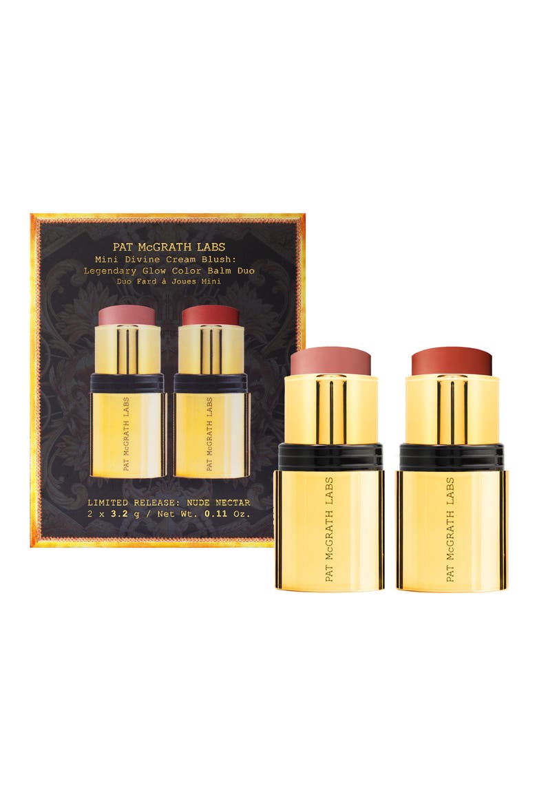 Mini Divine Cream Blush Duo, Main, color, NUDE NECTAR