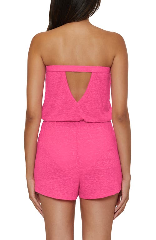 Becca Beach Date Strapless Cover-up Romper