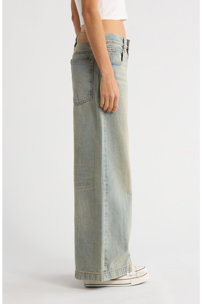 Sloane Oceanside Ultra Baggy Jeans, Alternate, color, DARK INDIGO