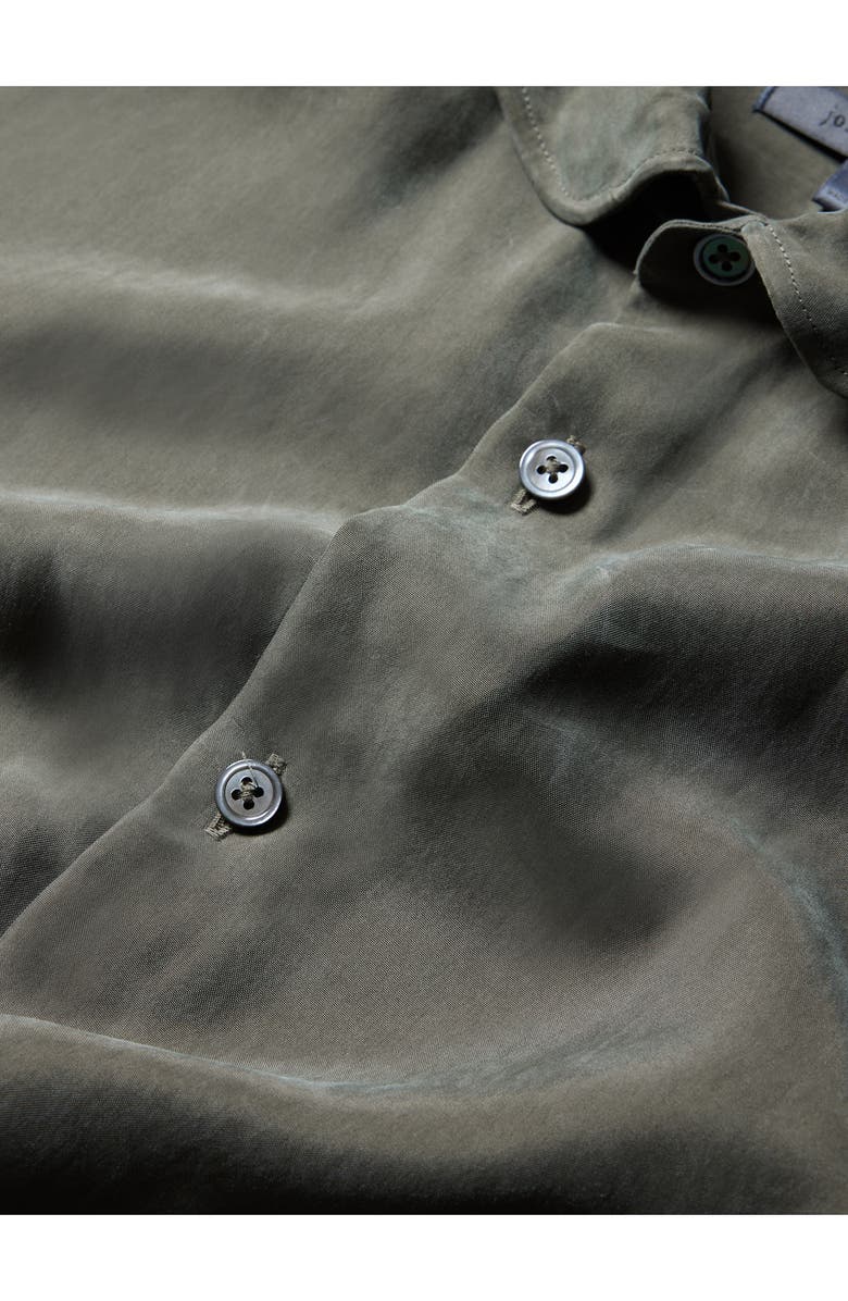 John Varvatos Slim Fit Cupro Blend Button-Up Shirt, Alternate, color,