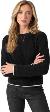 Saint + Sofia Remy Crop Sweater
