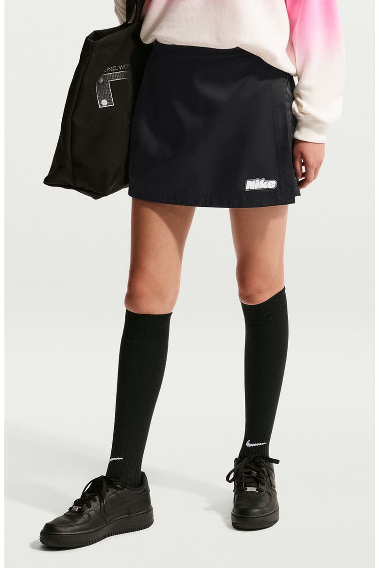 Kids' Sport Skort, Alternate, color, BLACK/ WHITE