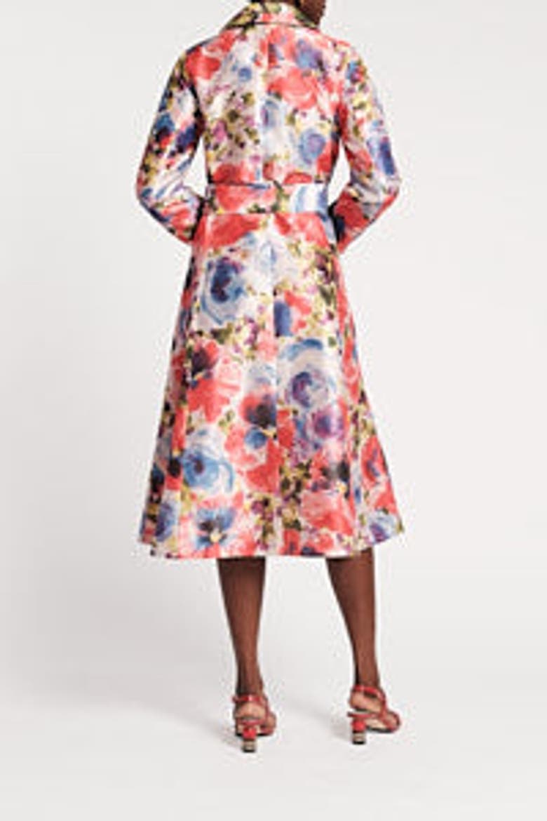 Lucille Wrap Dress Super Bloom, Alternate, color, Pink/Purple/Multi