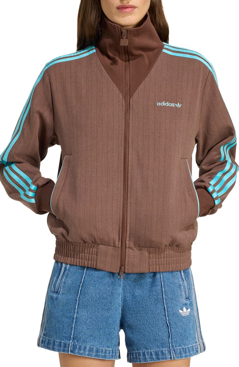 adidas Tailored Track Jacket, Main, color, Auburn