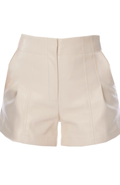 Tanya Vegan Leather Short